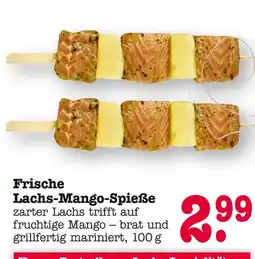 E-Center Frische lachs-mango-spieße Angebot