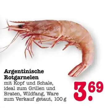 E-Center Argentinische rotgarnelen Angebot