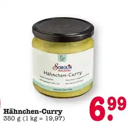E-Center Scheck-in hähnchen-curry Angebot
