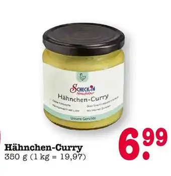 E-Center Scheck-in hähnchen-curry Angebot