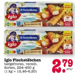 E-Center Iglo fischstäbchen Angebot