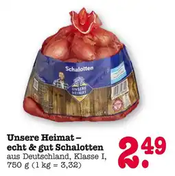 E-Center Unsere heimat echt & gut schalotten Angebot