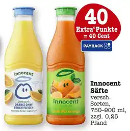 E-Center Innocent säfte Angebot