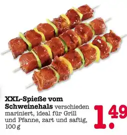 E-Center Xxl-spieße vom schweinehals Angebot