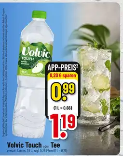 trinkgut Volvic touch oder tee Angebot