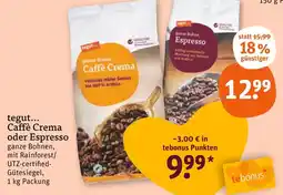 tegut Tegut... caffè crema Angebot