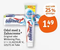 tegut Odol med 3 original Angebot