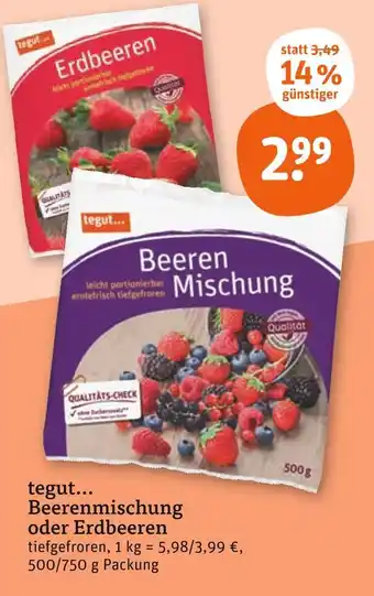 tegut Tegut... beerenmischung Angebot
