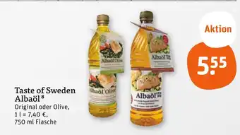 tegut Taste of sweden albaöl original Angebot