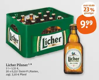 tegut Licher pilsner Angebot