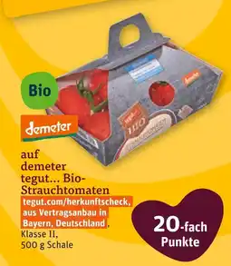 tegut Demeter 20-fach punkte Angebot