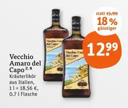 tegut Vecchio amaro del capo Angebot