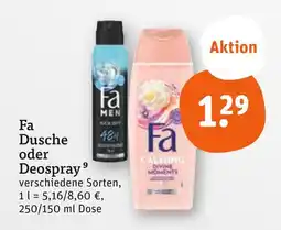 tegut Fa dusche Angebot