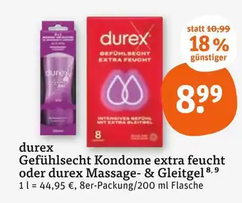 tegut Durex gefühlsecht kondome extra feucht Angebot