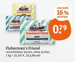 tegut Fisherman's friend mint Angebot