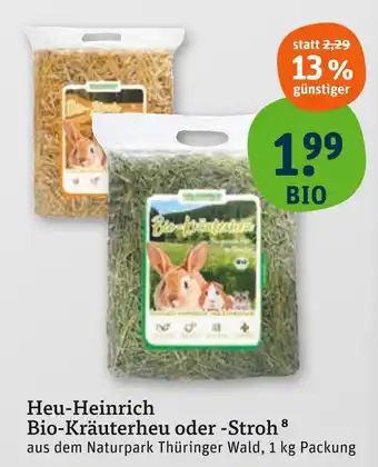 tegut Heu-heinrich bio-kräuterheu Angebot