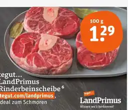 tegut Landprimus rinderbeinscheibe Angebot