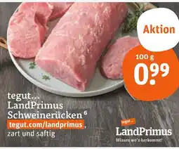tegut Tegut... landprimus schweinerücken Angebot