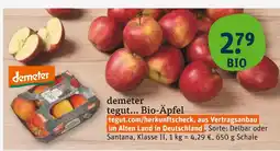 tegut Demeter bio-äpfel Angebot