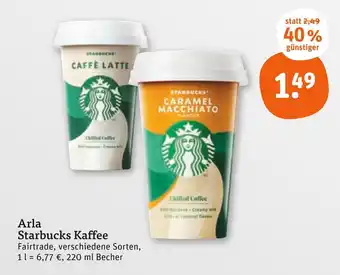 tegut Starbucks caffè latte Angebot