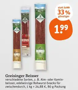 tegut Greisinger alm beisser Angebot