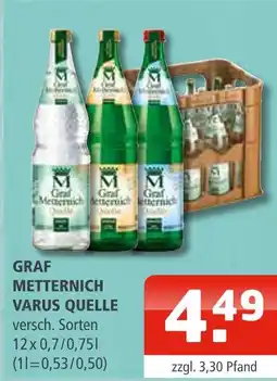 Getränke Oase Graf metternich varus quelle versch. sorten Angebot