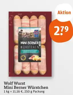 tegut Wolf wurst mini berner würstchen Angebot
