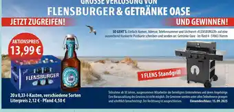 Getränke Oase Flensburger verschiedene sorten Angebot