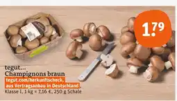 tegut Tegut... champignons braun Angebot