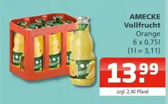 Getränke Oase Amecke vollfrucht orange Angebot