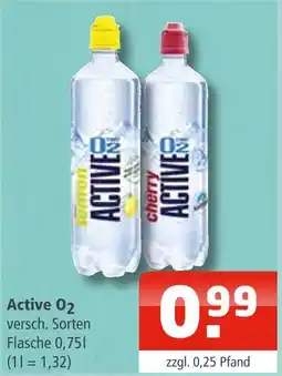 Getränke Oase Active o2 lemon Angebot