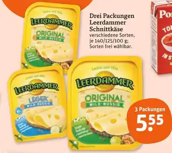 tegut Leerdammer schnittkäse Angebot