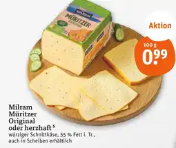 tegut Milram müritzer original Angebot