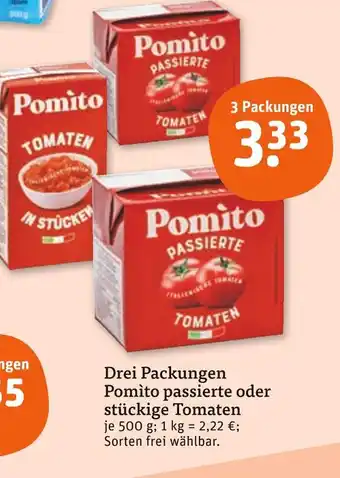 tegut Pomito passierte tomaten Angebot