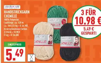 Marktkauf Schoeller+stahl handstrickgarn chenille Angebot