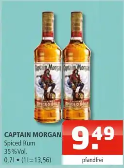 Getränke Oase Captain morgan spiced rum Angebot