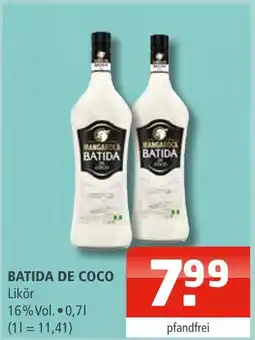 Getränke Oase Mangaroca batida de coco Angebot