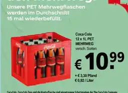 Getränke Oase Coca cola mehrweg Angebot