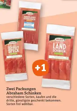 tegut Abraham zwei packungen Angebot