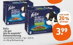 tegut Felix so gut wie es aussieht katzennahrung Angebot