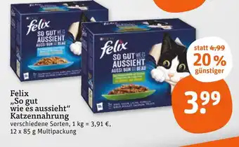 tegut Felix so gut wie es aussieht katzennahrung Angebot