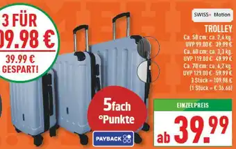 Marktkauf Swiss+ motion trolley Angebot