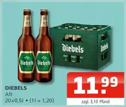 Getränke Oase Diebels alt Angebot