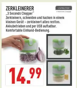 Marktkauf Livington zerkleinerer '3 seconds chopper' Angebot