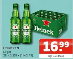 Getränke Oase Heineken lager Angebot