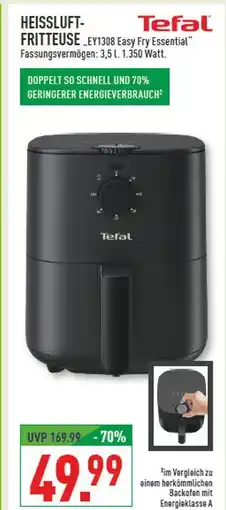 Marktkauf Tefal heißluft-fritteuse ey1308 easy fry essential Angebot