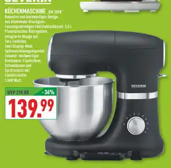 Marktkauf Severin küchenmaschine km 3898 Angebot