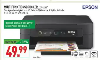 Marktkauf Epson multifunktionsdrucker xp-2205 Angebot