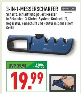 Marktkauf Livington 3-in-1-messerschärfer Angebot