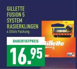 Marktkauf Gillette fusion 5 system rasierklingen Angebot